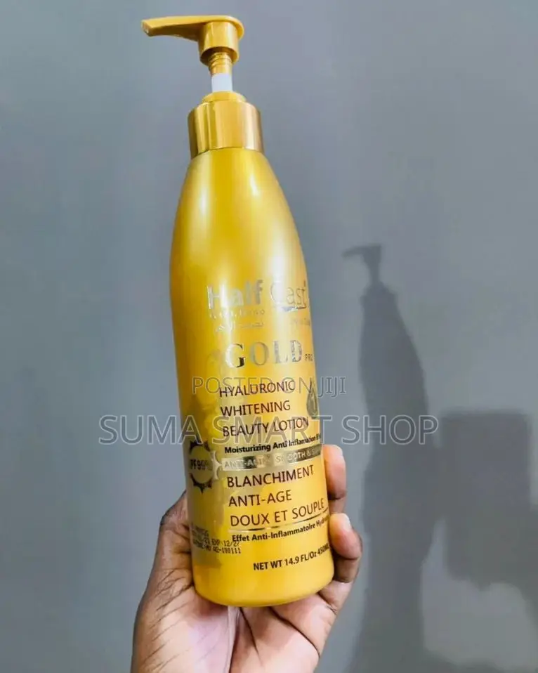 HALF CAST Gold Hyaluronic Whitening Lotion. (Tanzania,Ilala