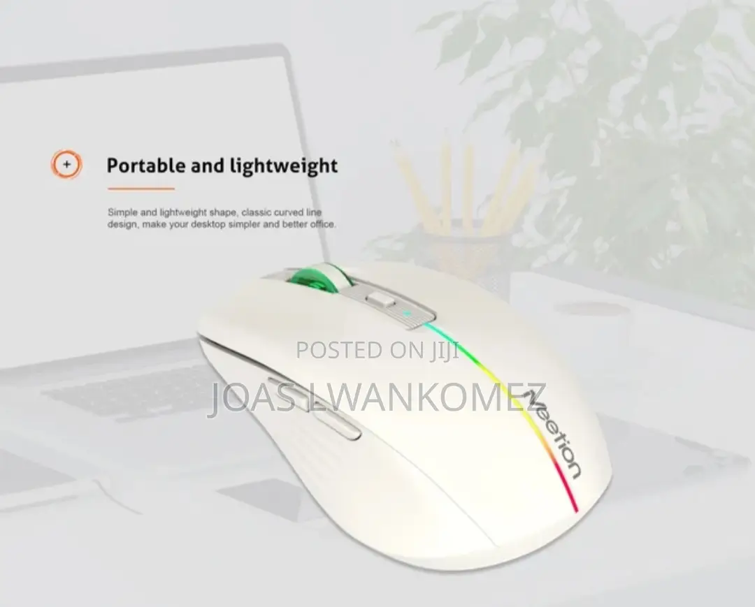 Rechargeable Wireless Mouse(Silent Light Weight).