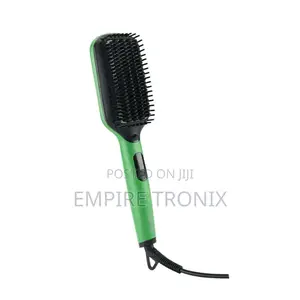 Green Lion Hair Straightener Comb PTC Heating