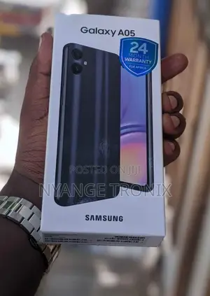 New Samsung Galaxy A05 64 GB Black