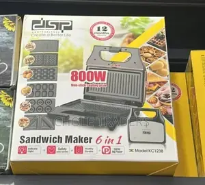 DSP 6 in 1 Sandwich Maker