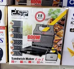 DSP 6 in 1 Sandwich Maker