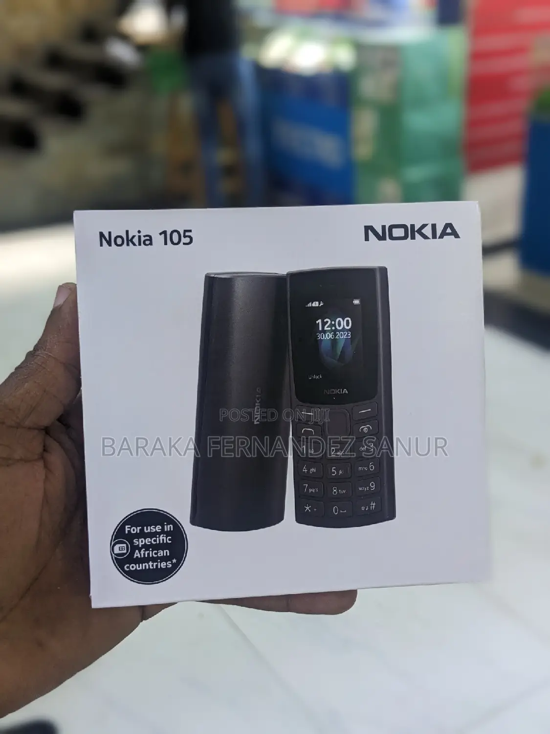 New Nokia 105 (2022) Black