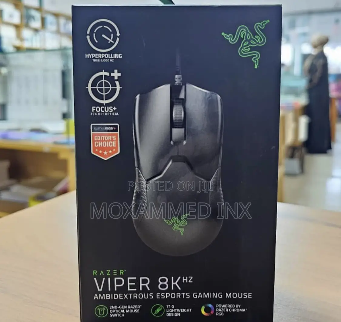 Raver Viper 8khz Gaming Mouse