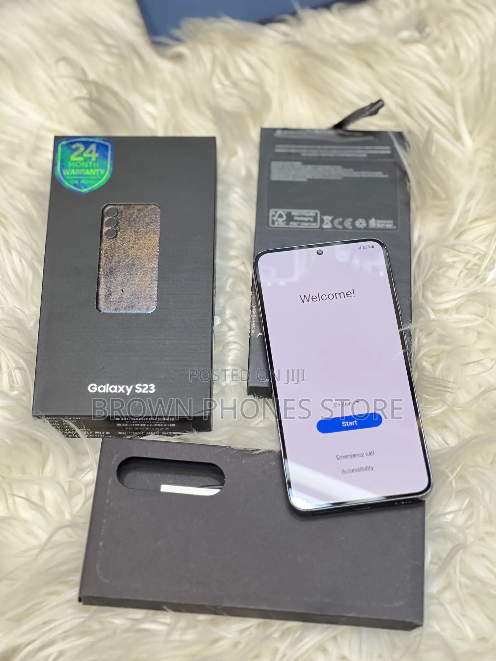 New Samsung Galaxy S23 128 GB Black