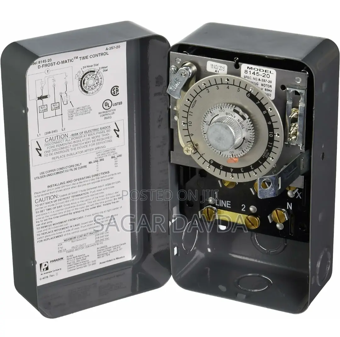 Defrost Timer (Made in USA)
