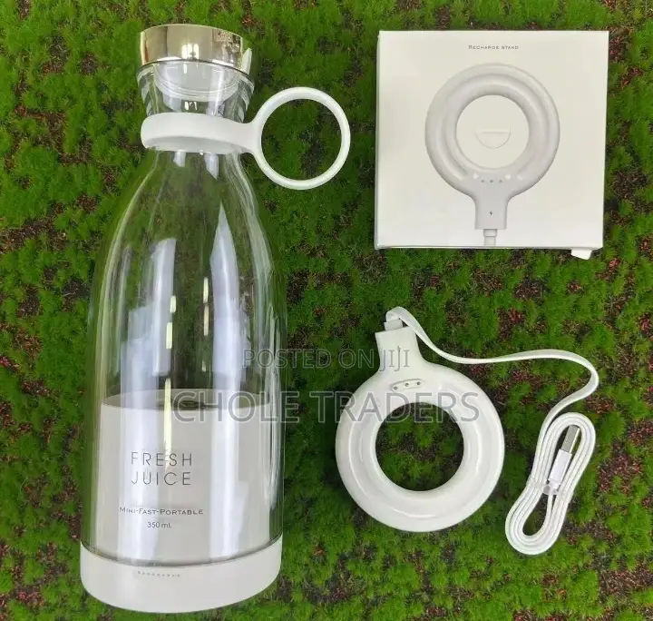 350ml Portable Rechargeable Juice Cup (4 Blades)