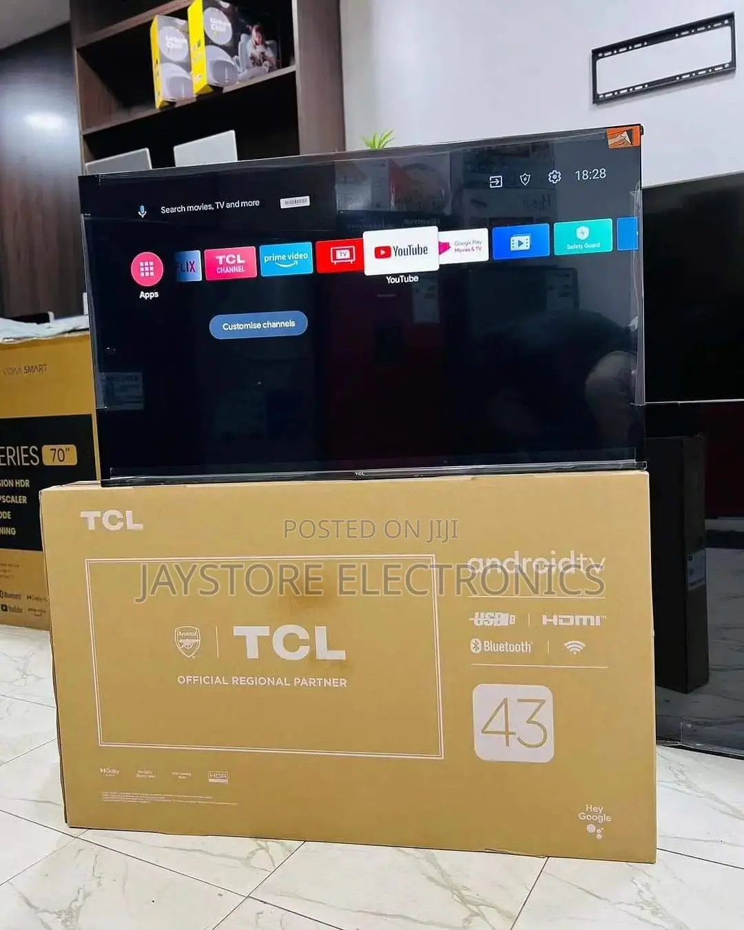 TCL Google Tv 43" Inches TSHS 690,000/-