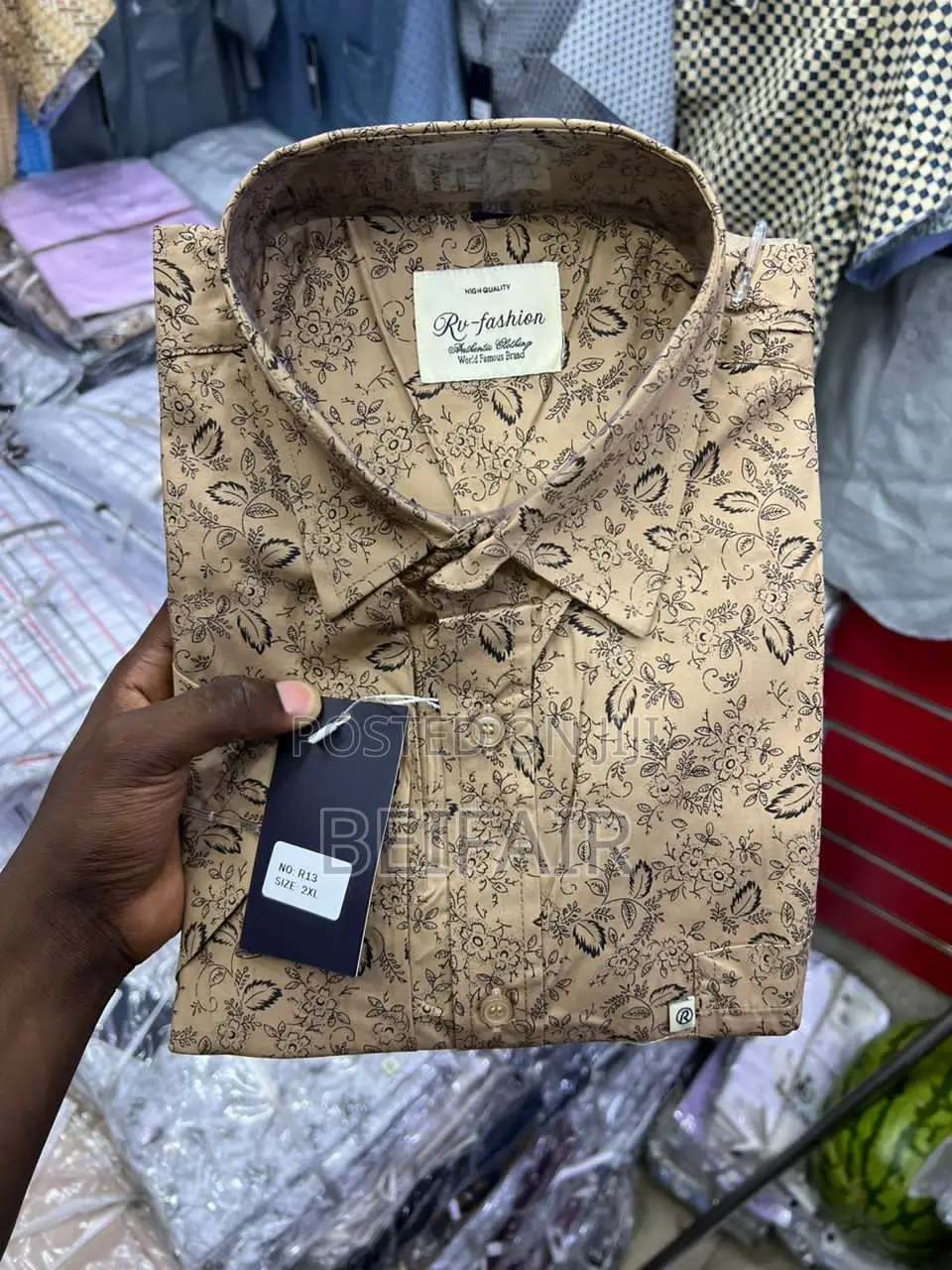Medium to 5xl Shirts | Mashati Ya Kiume | Medium to Big Size