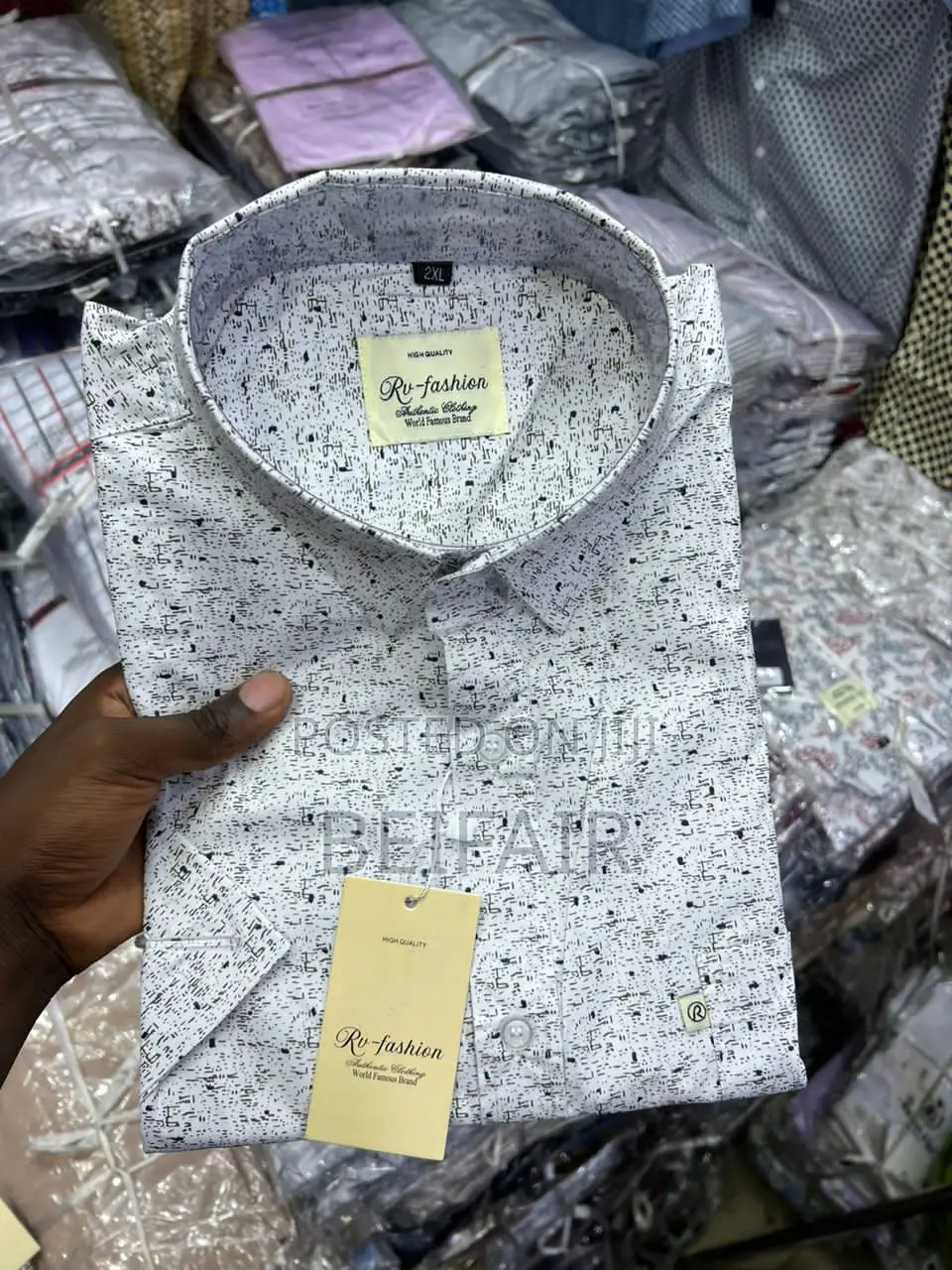 Medium to 5xl Shirts | Mashati Ya Kiume | Medium to Big Size