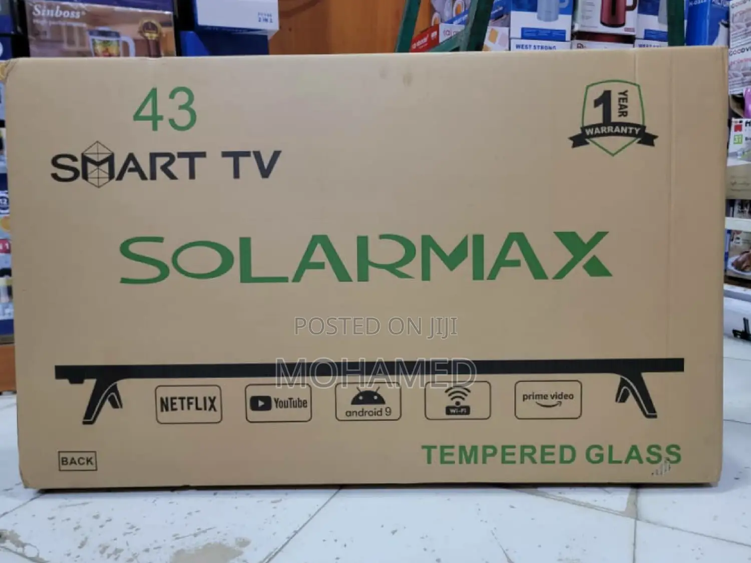 Solarmax Smart TV Inch 43