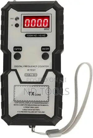 Digital Frequency Counter IR Test