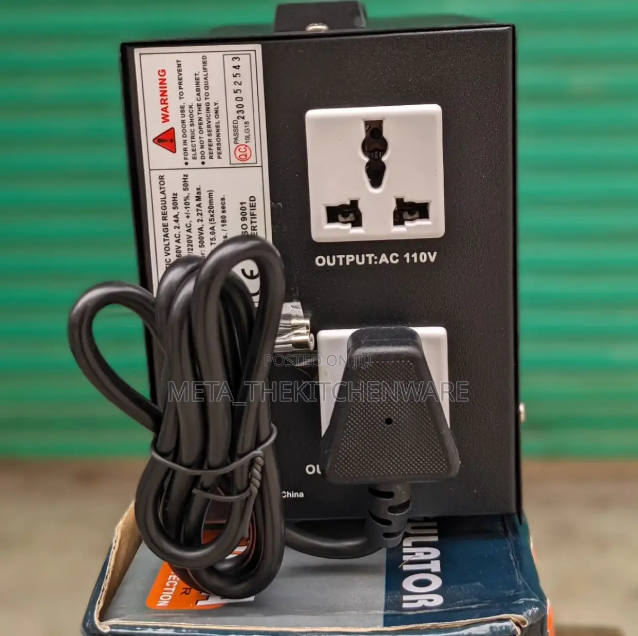 Paco Automatic Voltage Regulator (Stabilizer 0.5kva) 500W