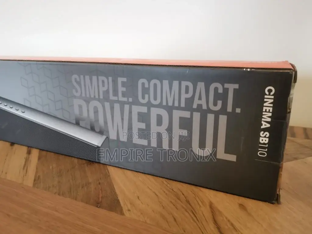 JBL Cinema SB110, Dolby Soundbar With Built-in Subwoofer