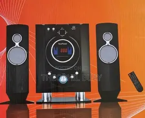 Subwoofer With Two Heavy Speakers From Sea Piano