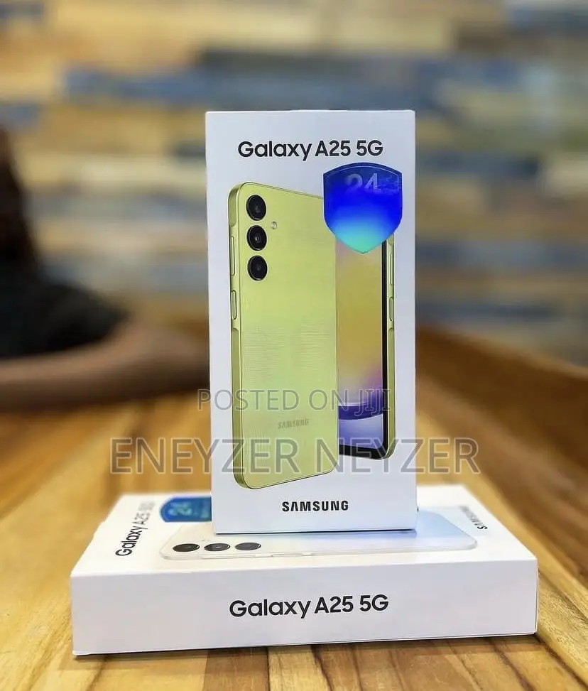 New Samsung Galaxy A25 128 GB Yellow