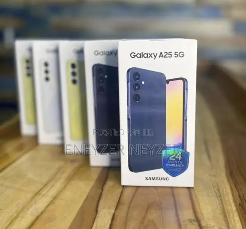 New Samsung Galaxy A25 128 GB Yellow