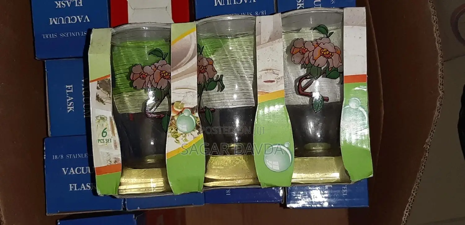 Drinking Glasses - 6 PCS