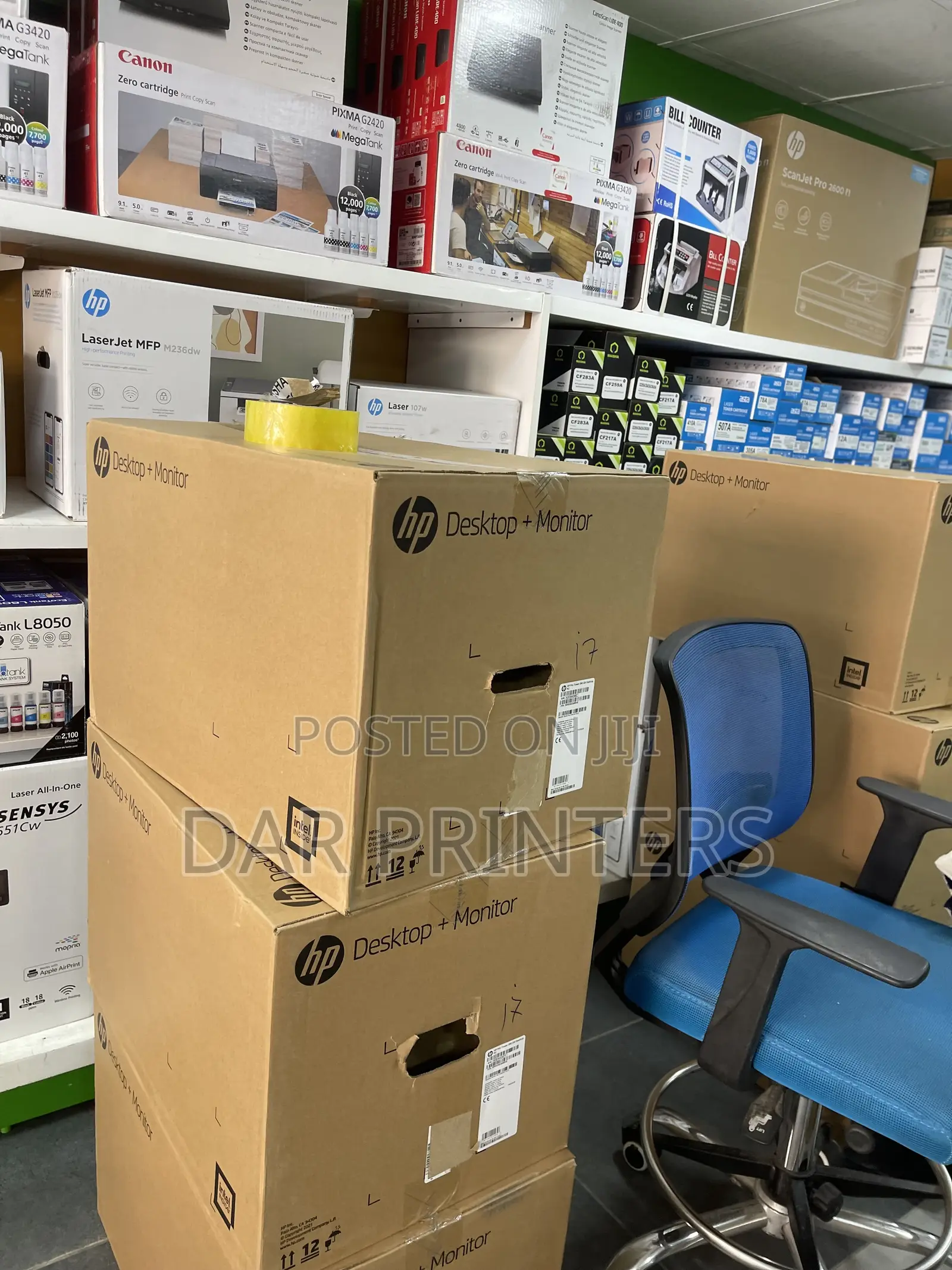 New Desktop Computer HP 290 G9 All-in-One 8GB Intel Core I7 SSD 1T