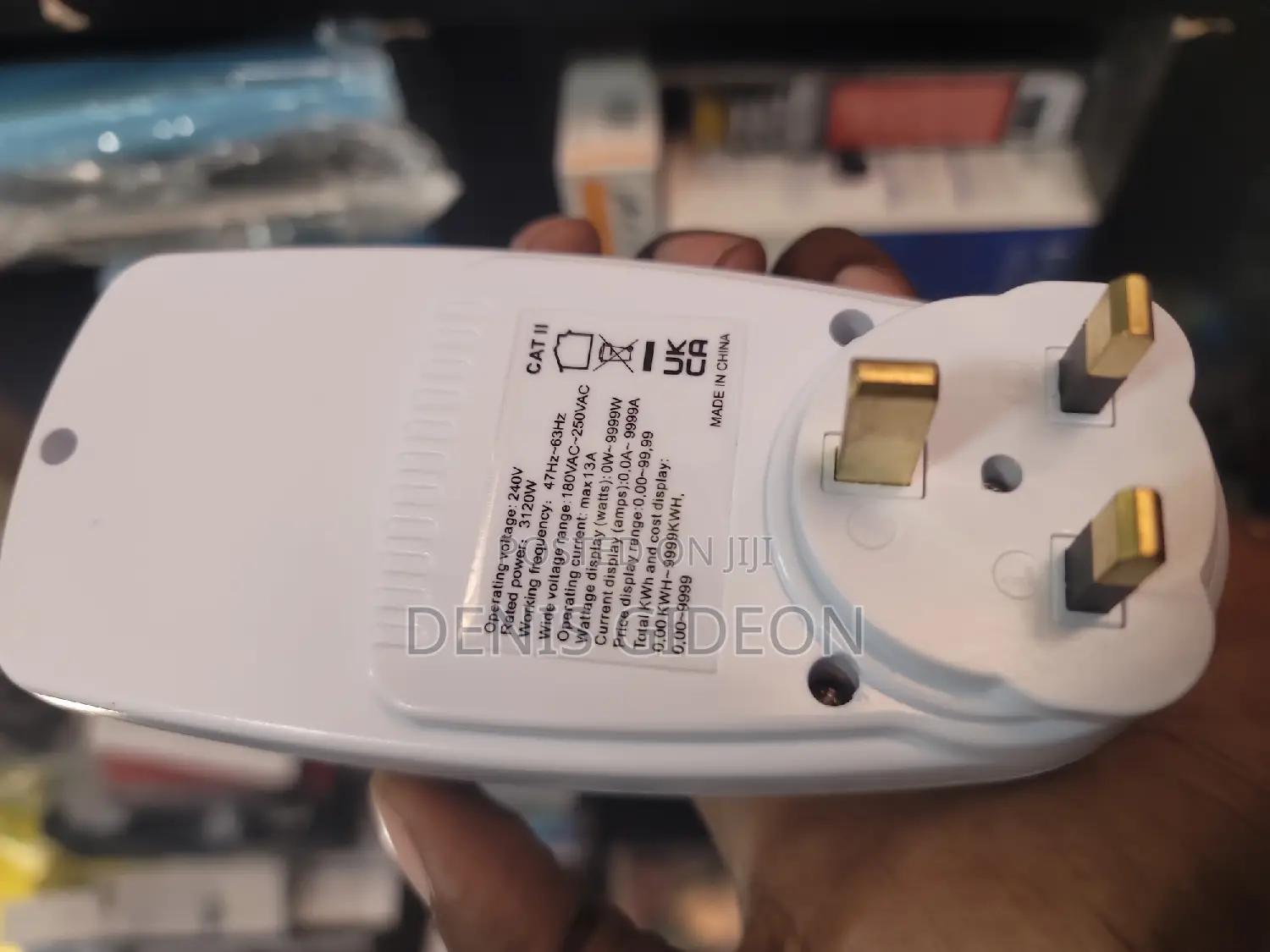 Electricity Plug Watt Energy Meter