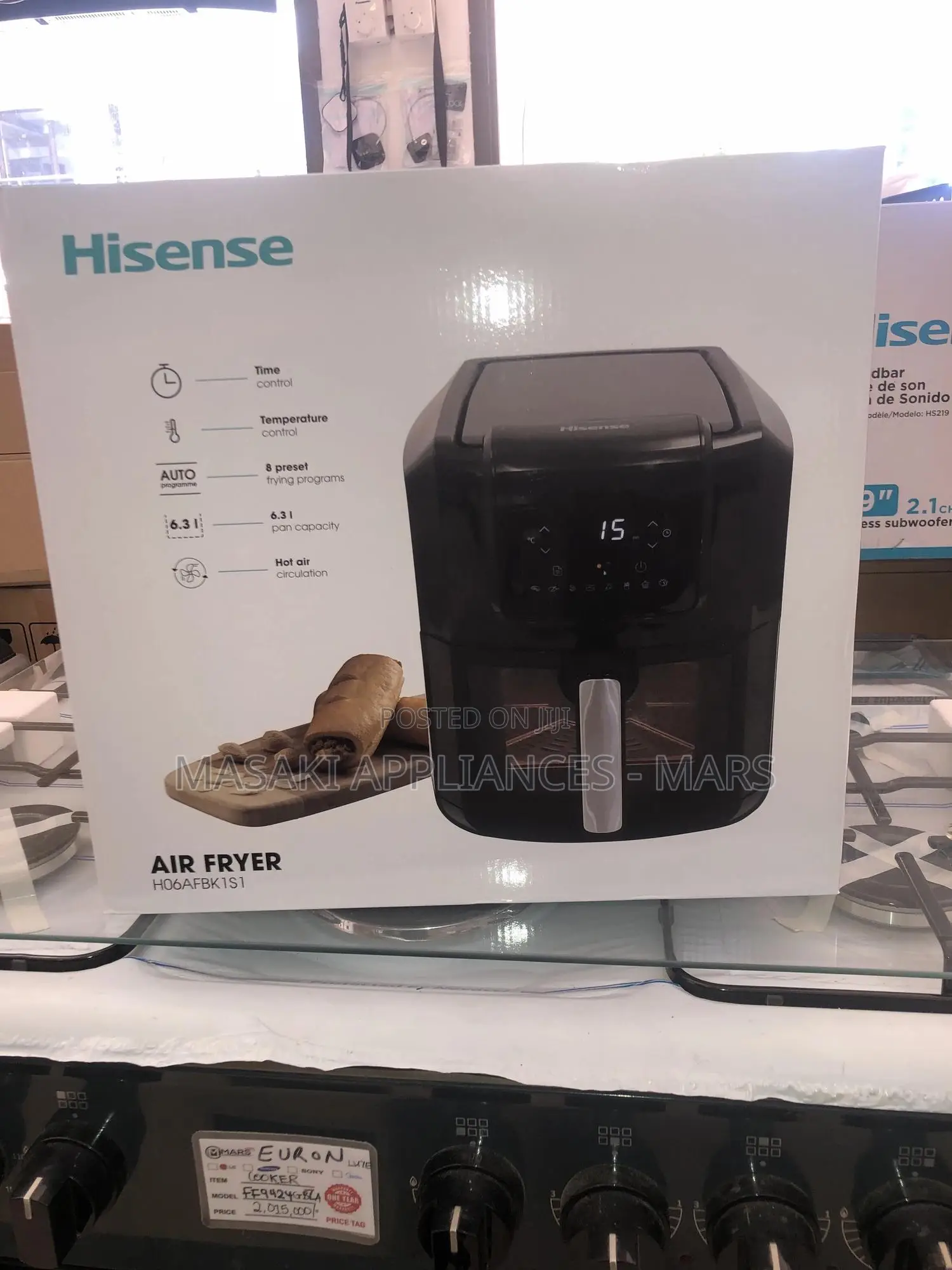 New Hisense H06afbk1s1 Air Fryer Removable Frying Basket Pot