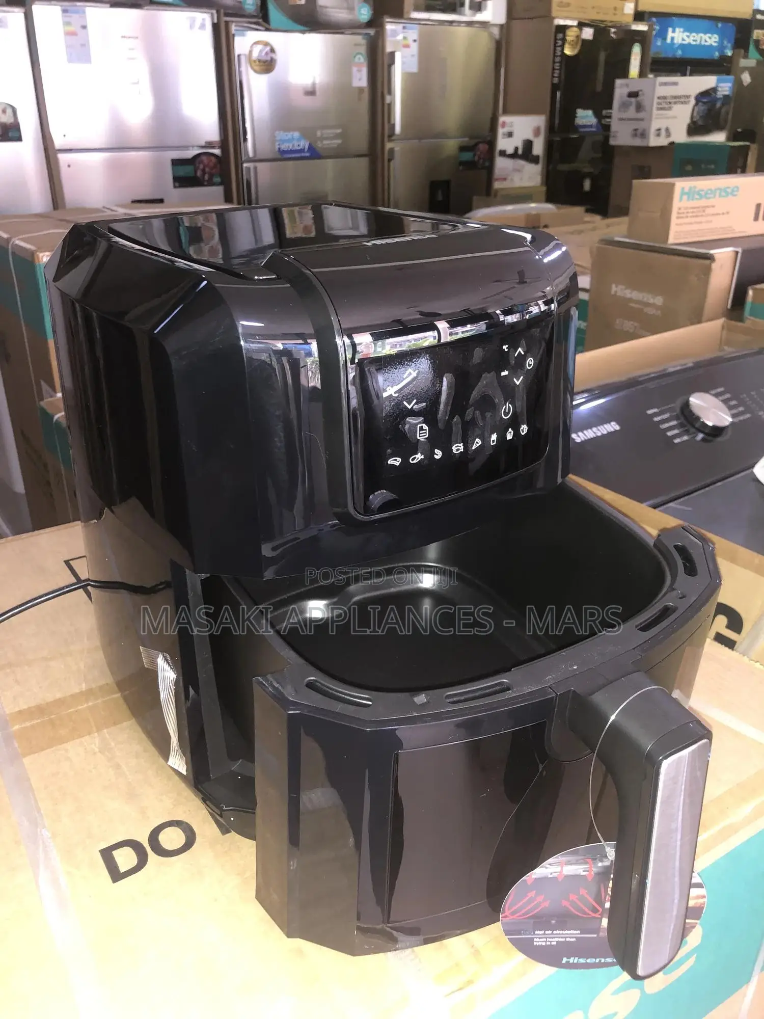 New Hisense H06afbk1s1 Air Fryer Removable Frying Basket Pot