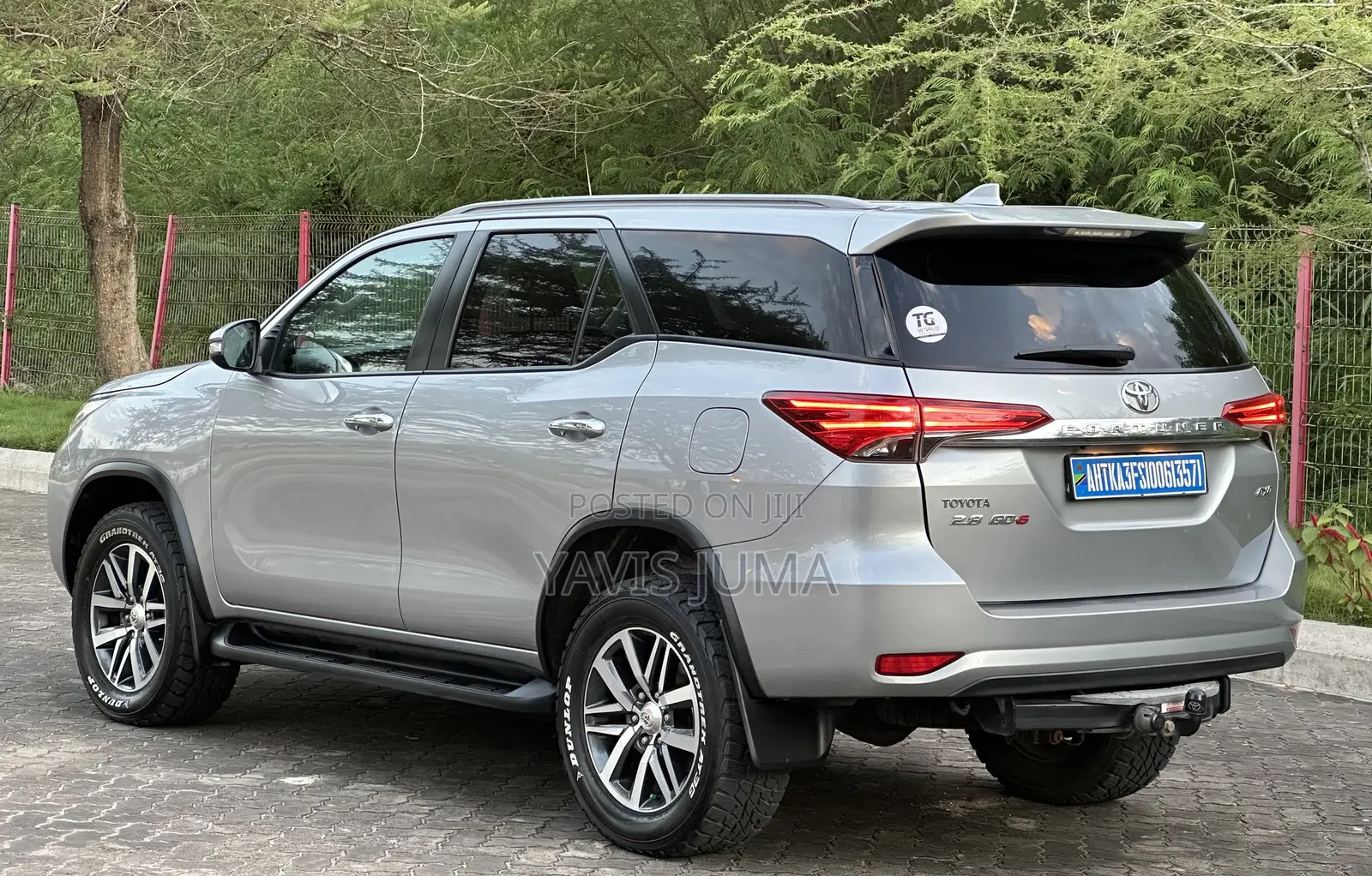 Toyota Fortuner 2017 Silver