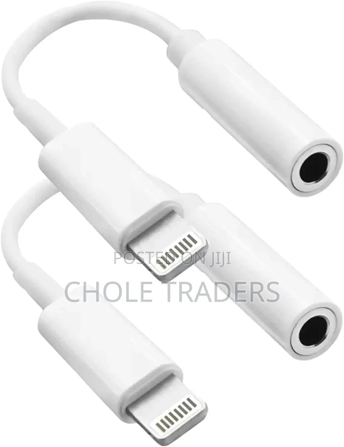 Lightning Adapter Port to 3.5mm Aux Audio Jack Cable