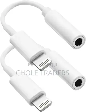 Lightning Adapter Port to 3.5mm Aux Audio Jack Cable