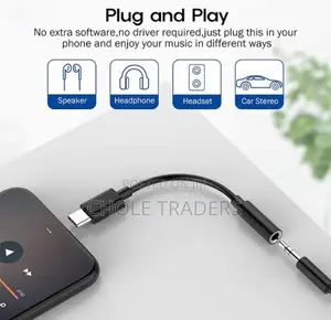 Type-C to Aux Adapter / Type-C to 3.5mm Headphone Jack