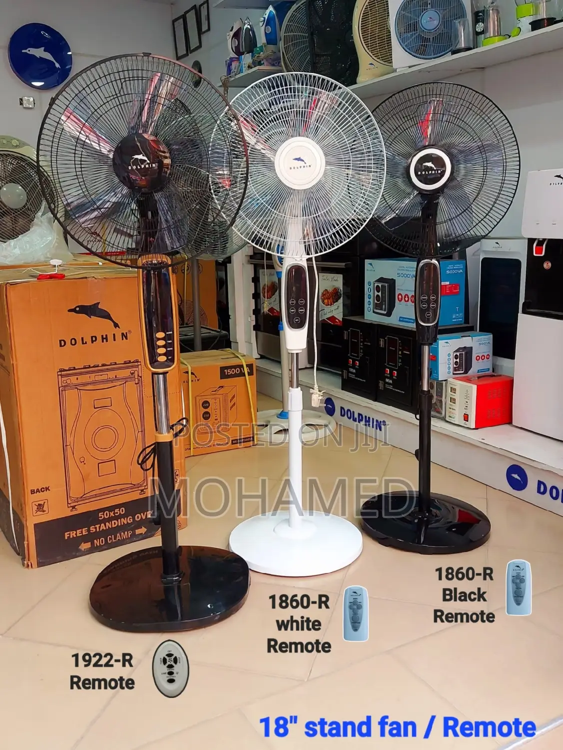 Dolphin Remote Fan/Feni