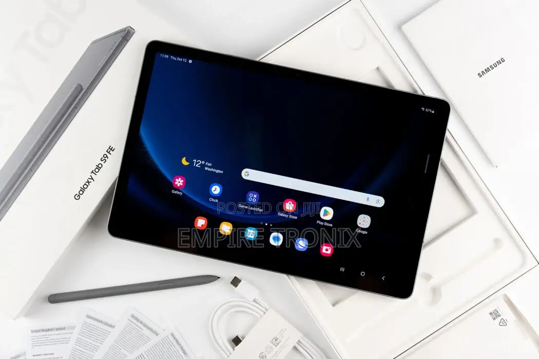 New Samsung Galaxy Tab S9 FE 128 GB Black