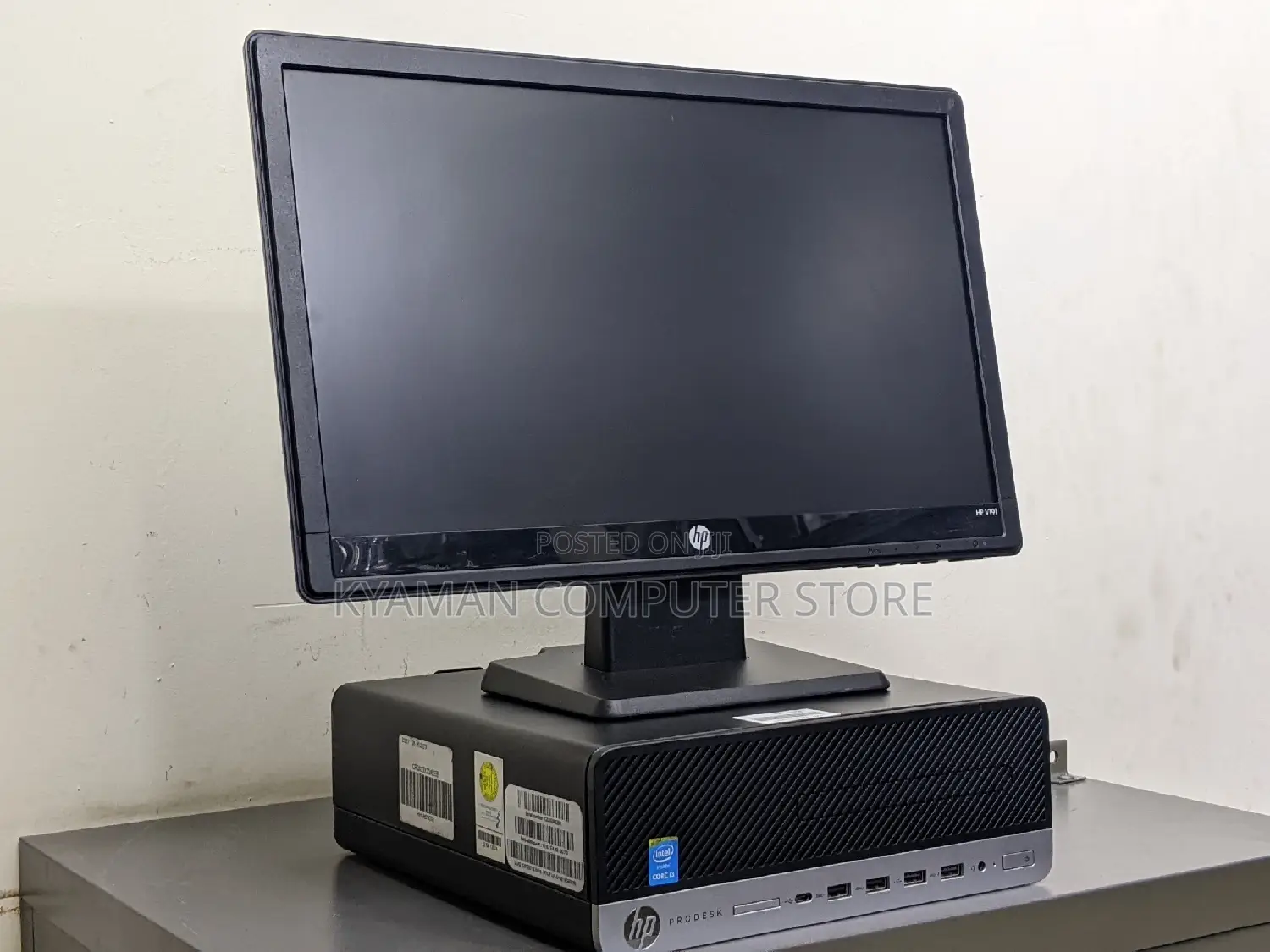 Desktop Computer HP ProDesk 600 G3 8GB Intel Pentium SSD 256GB