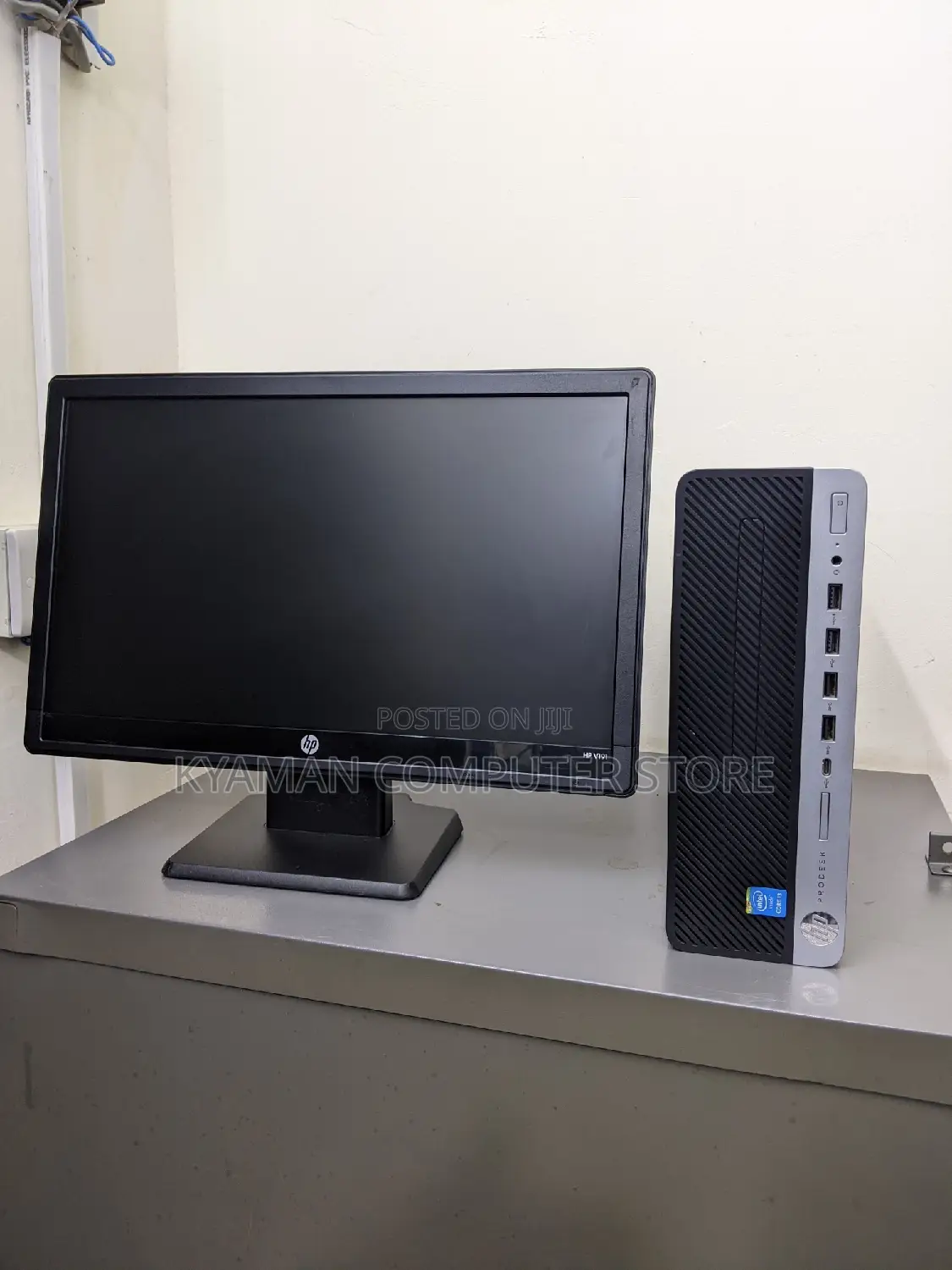 Desktop Computer HP ProDesk 600 G3 8GB Intel Pentium SSD 256GB