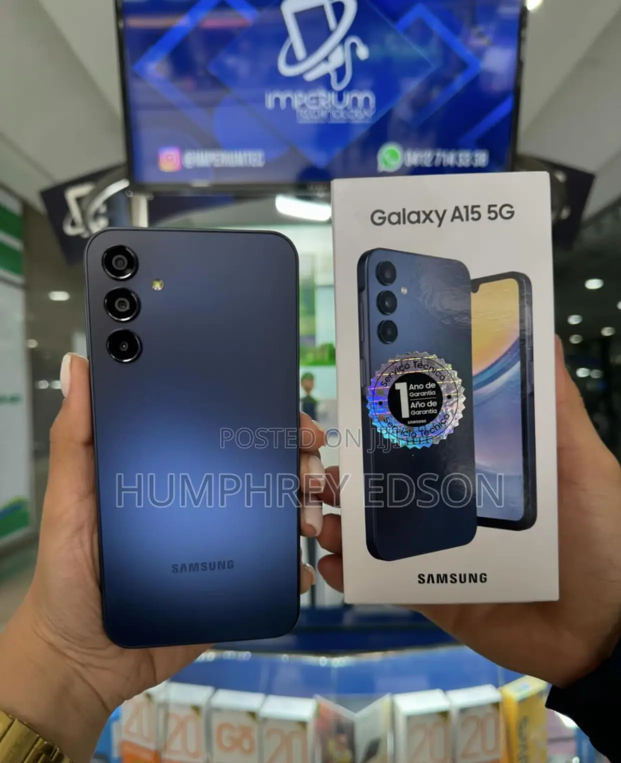 New Samsung Galaxy A15 128 GB Black