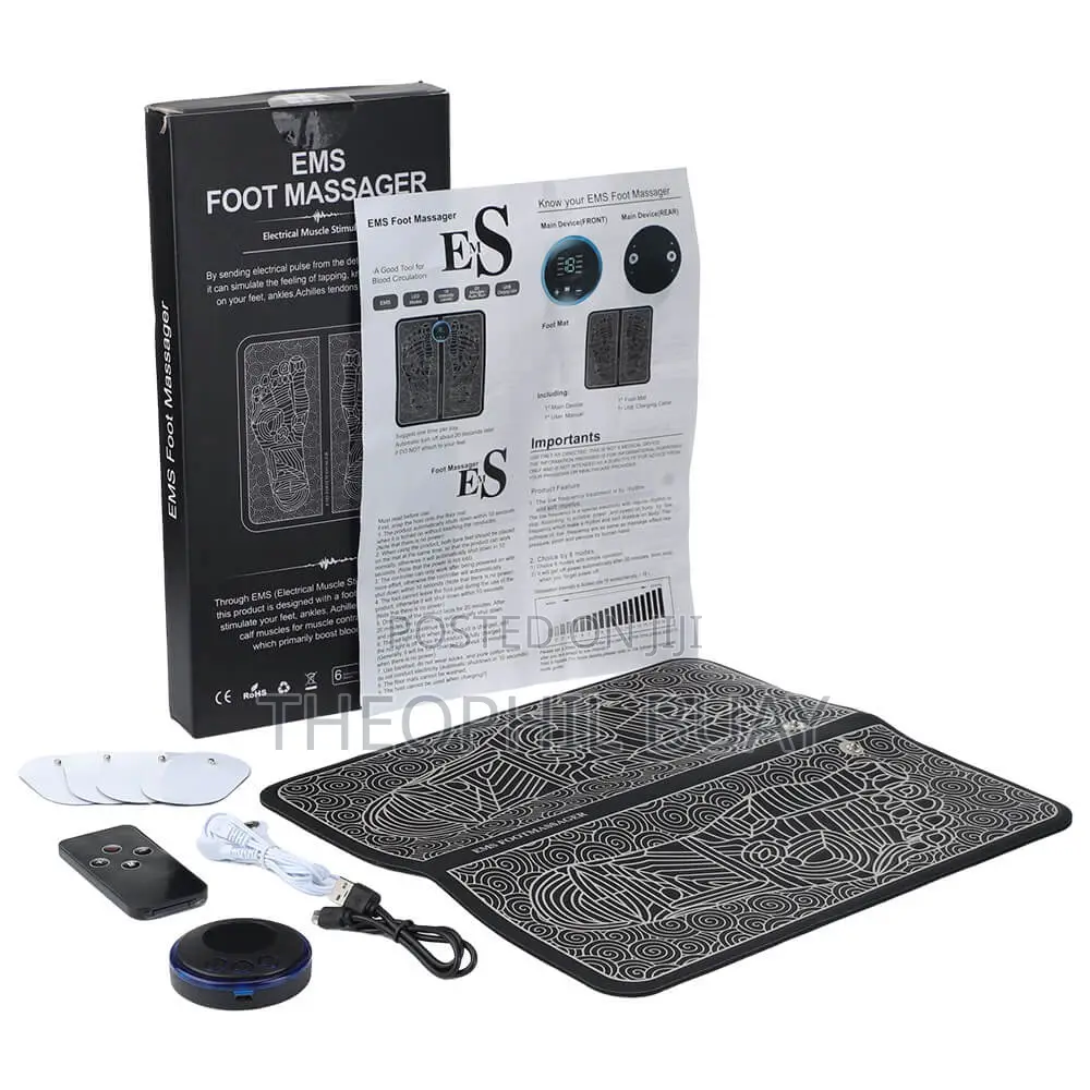 EMS Foot Massager,Folding Portable Feet Massage Machine