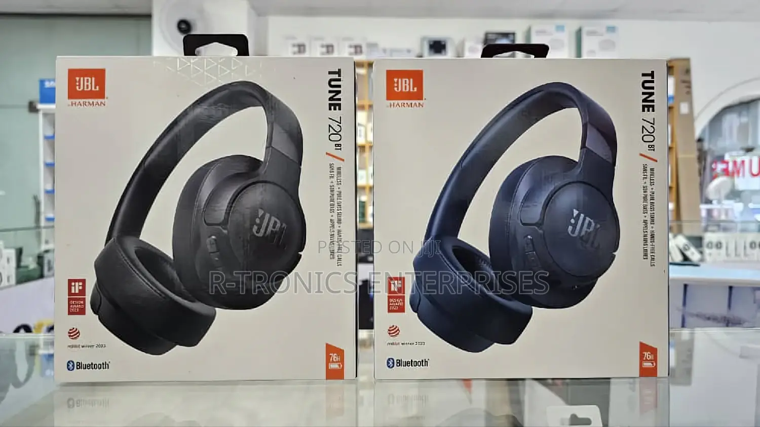 JBL Tune 720BT on-Ear Wireless Headphones