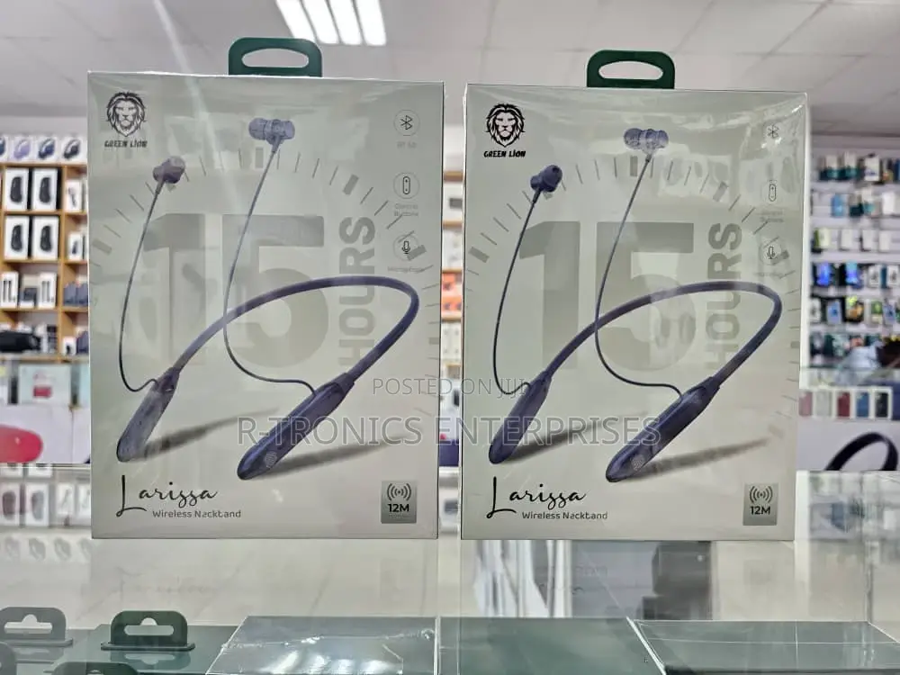 Green Lion Larissa Wireless Neckband Headphones