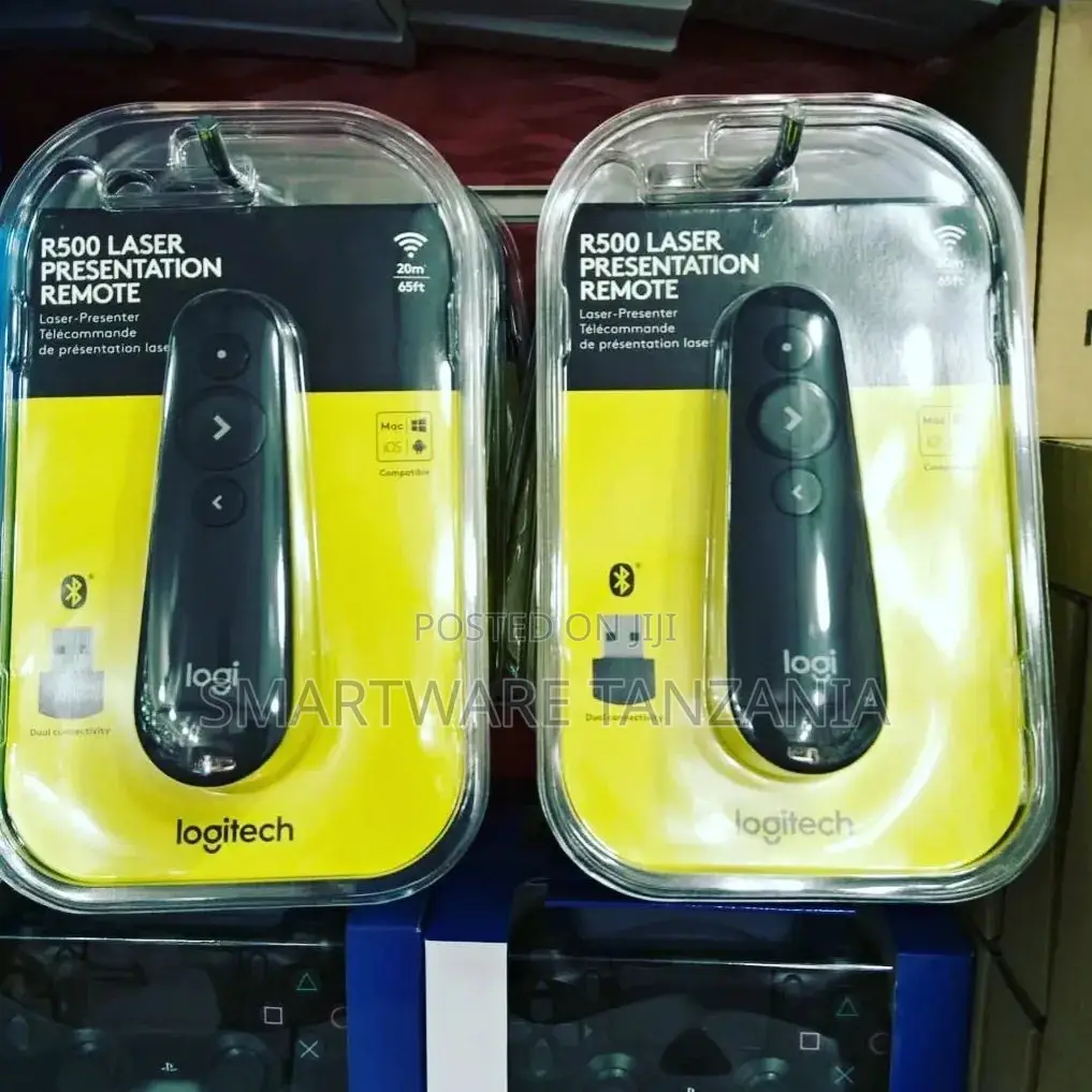 Logitech Laser Presentation Remote Clicker Dual Connectivity