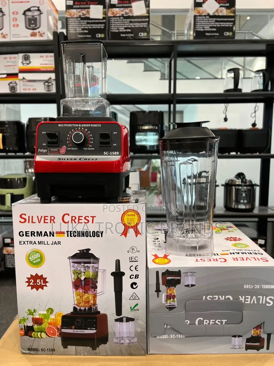Silver Crest Blender