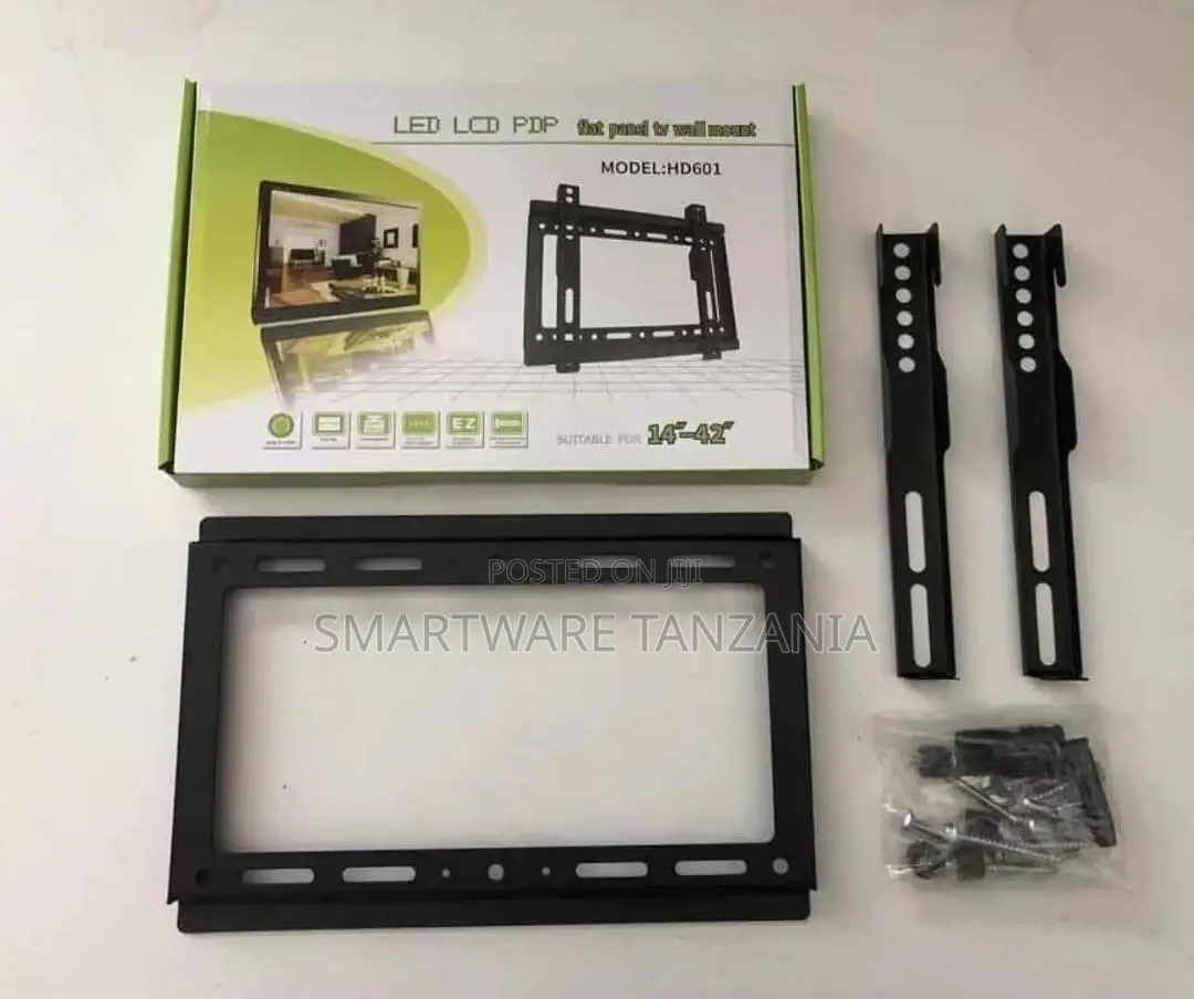 TV Wall Panel Bracket Holder 14" - 42" - Black.
