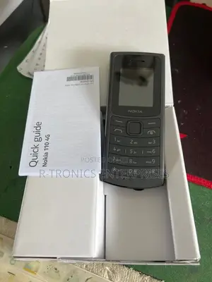 New Nokia 110 4G Black