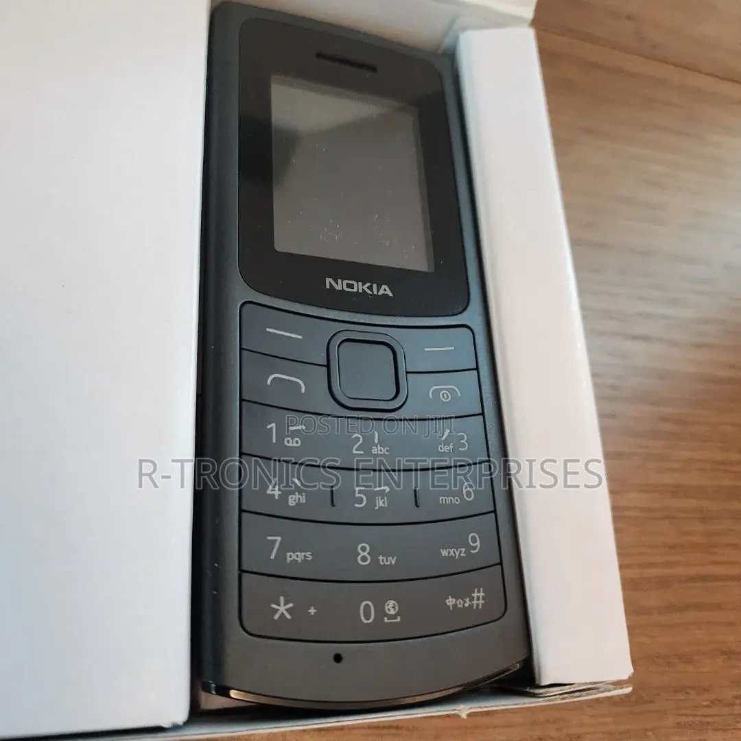 New Nokia 110 4G Black