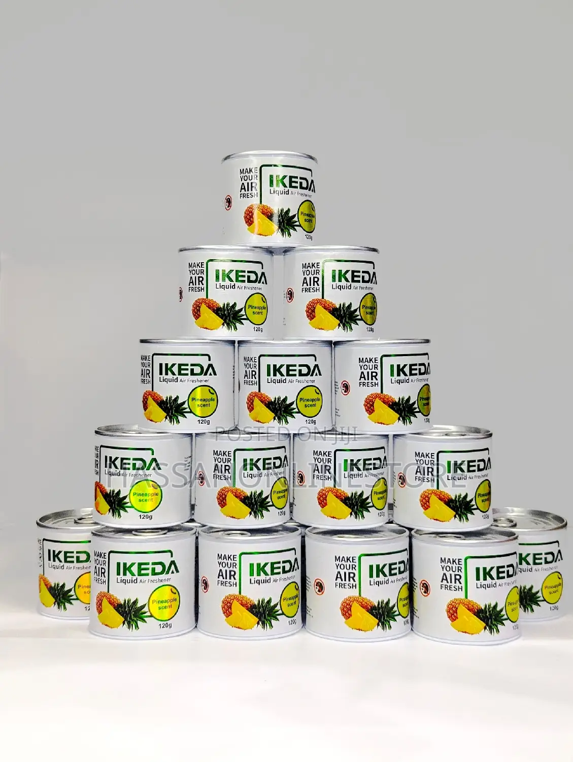 Ikeda Liquid Air Fresheners - Pineapple Scent