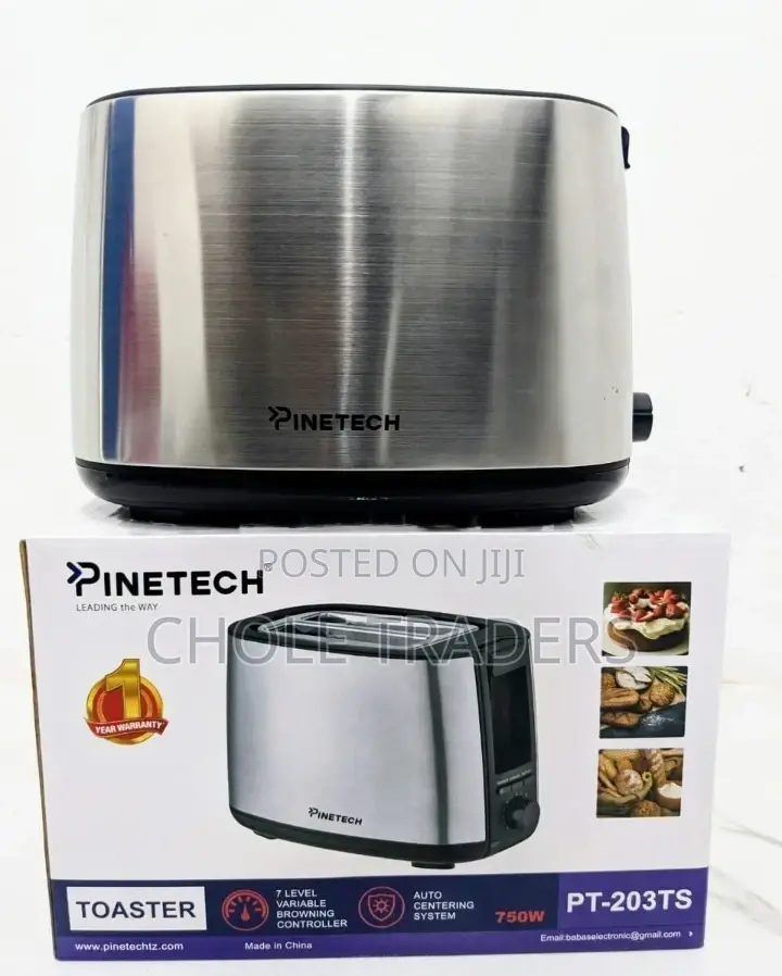2 Slices Bread Toaster (PT 203TS)