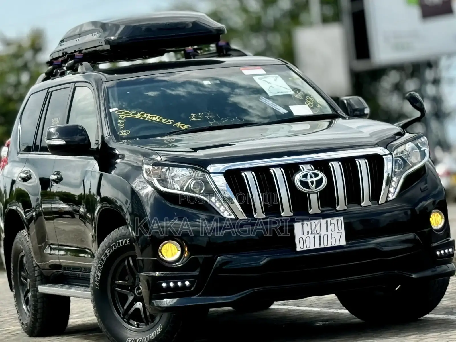 Toyota Land Cruiser Prado 2016 Black