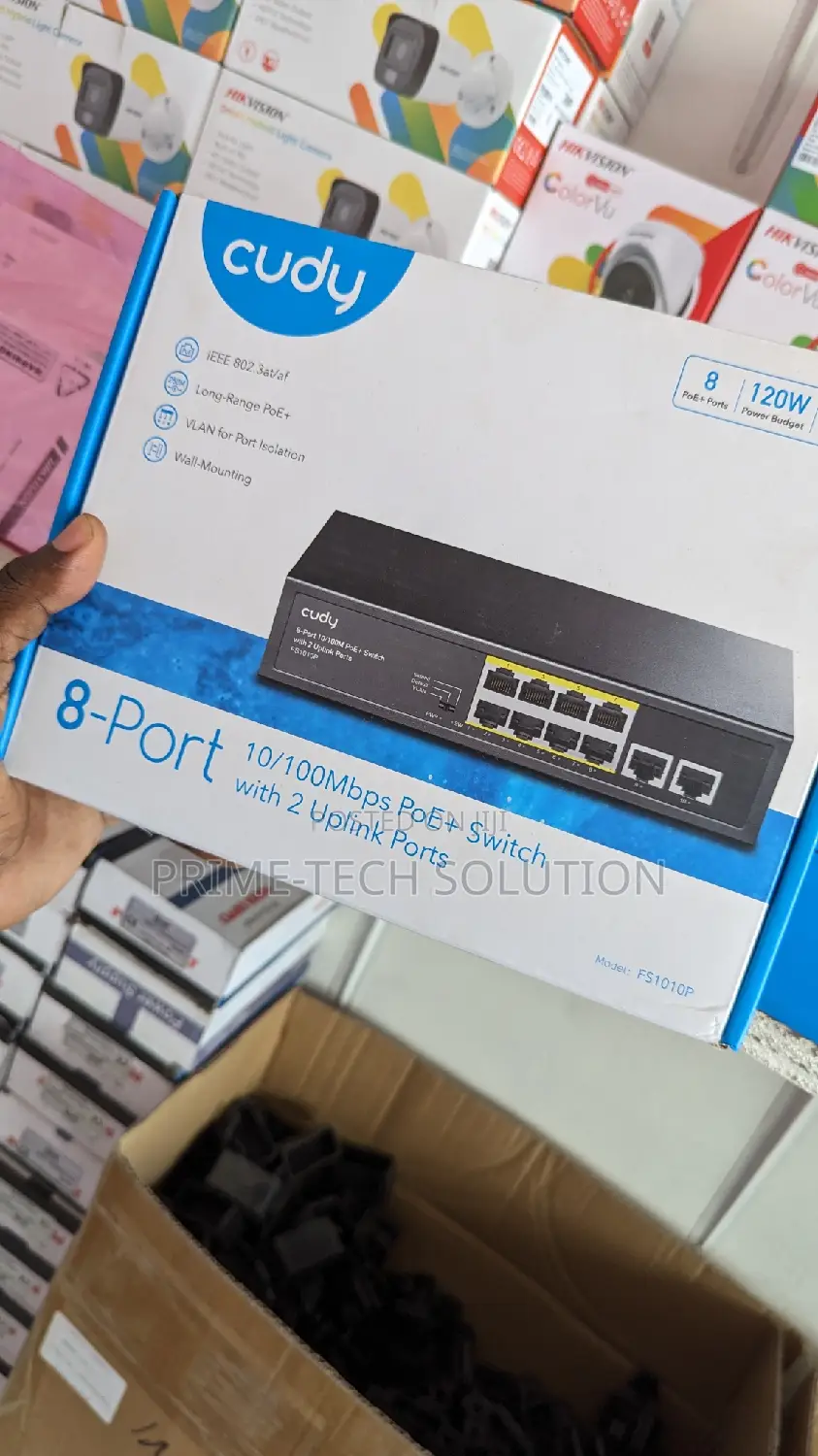 Cudys POE Switch 8 Ports