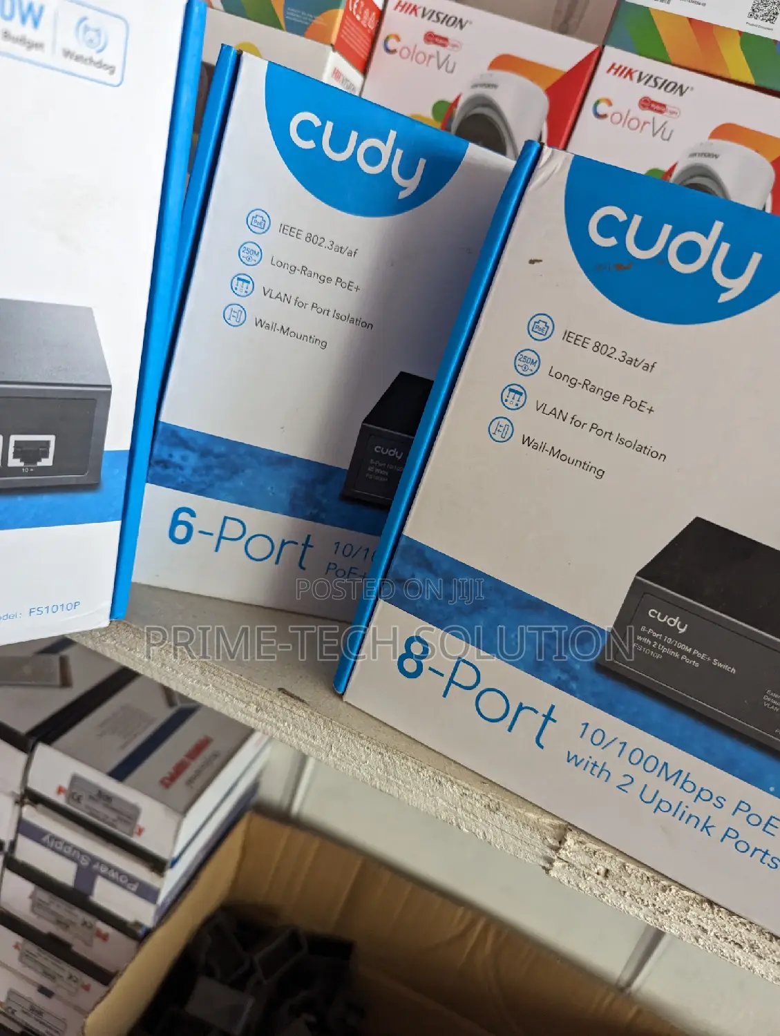 Cudys POE Switch 8 Ports