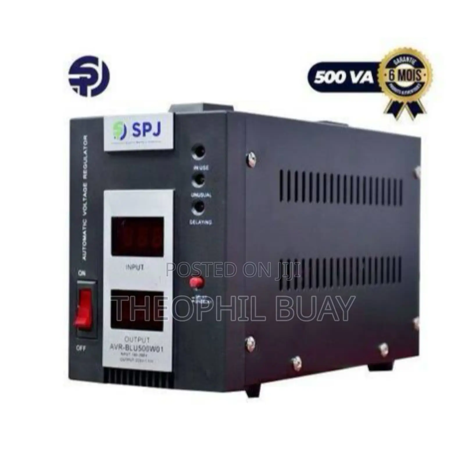 SPJ Automatic Voltage Regulator 500VA