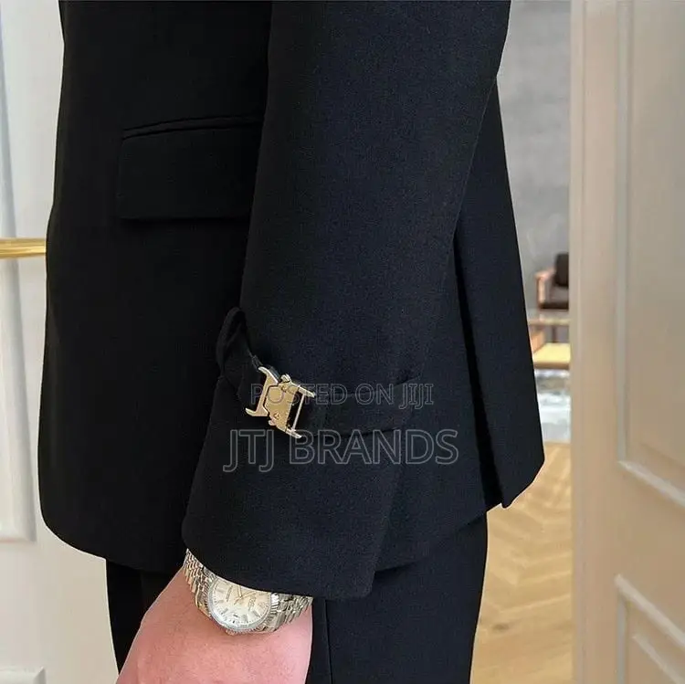 Black Maridadi Safari Suit